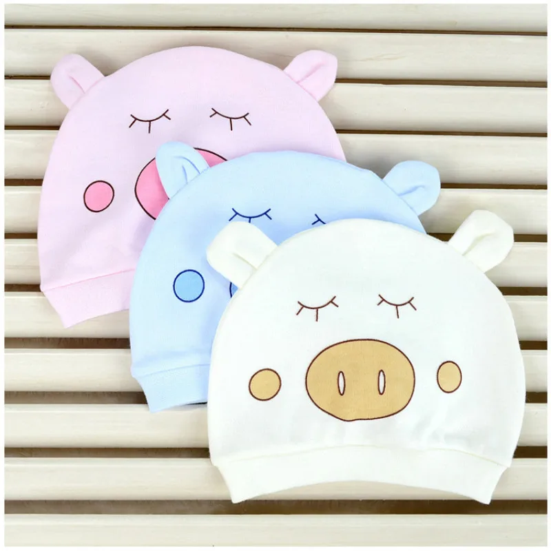 Детская вязаная шапочка теплая хлопковая детская шапка С Рисунком Тигра 2 шт./Лот