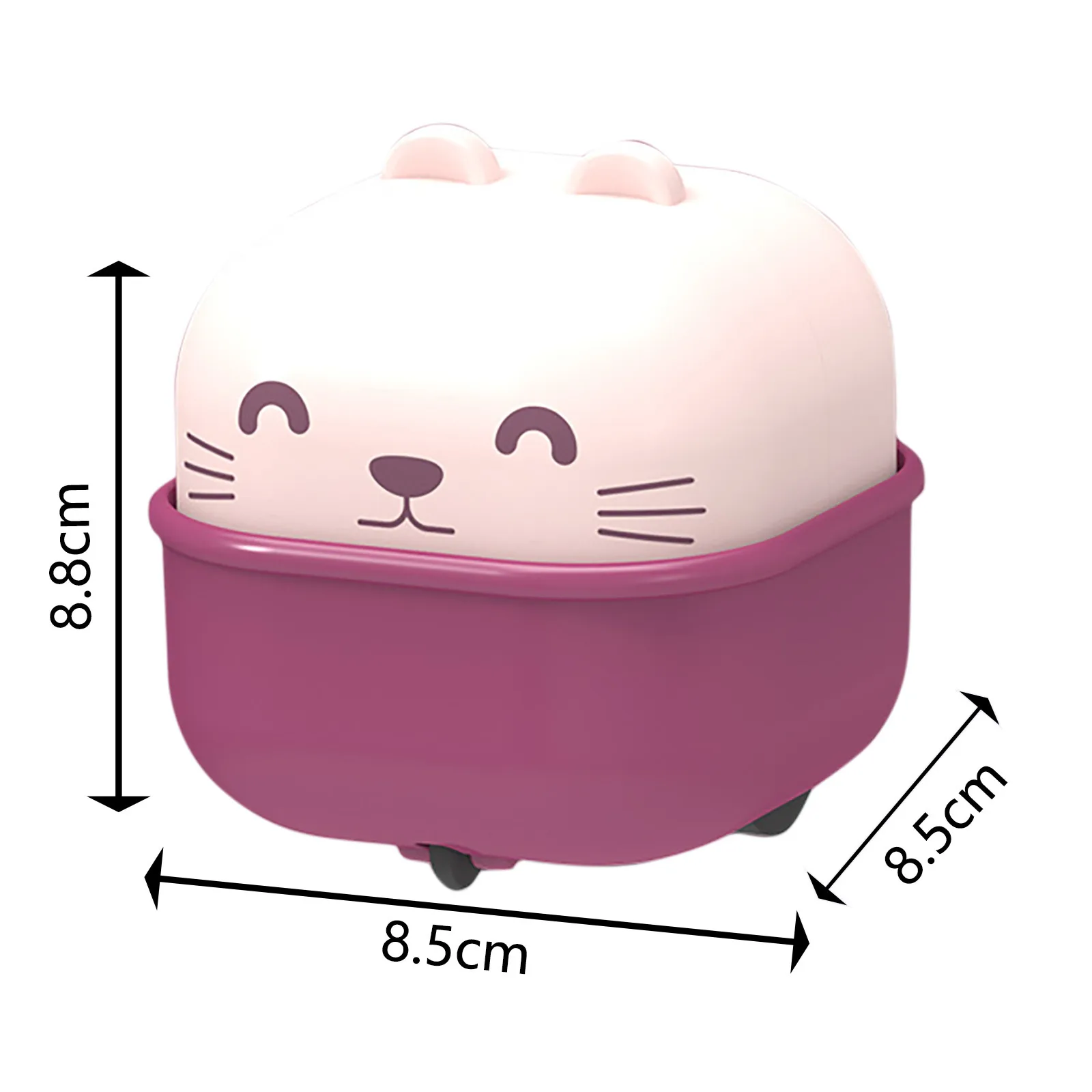 Kawaii Веселая кошка пресс Go игрушечные транспортные средства фрикционный
