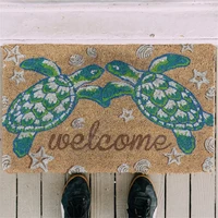 turtle doormat 3d printed doormat non slip door floor mats decor porch doormat