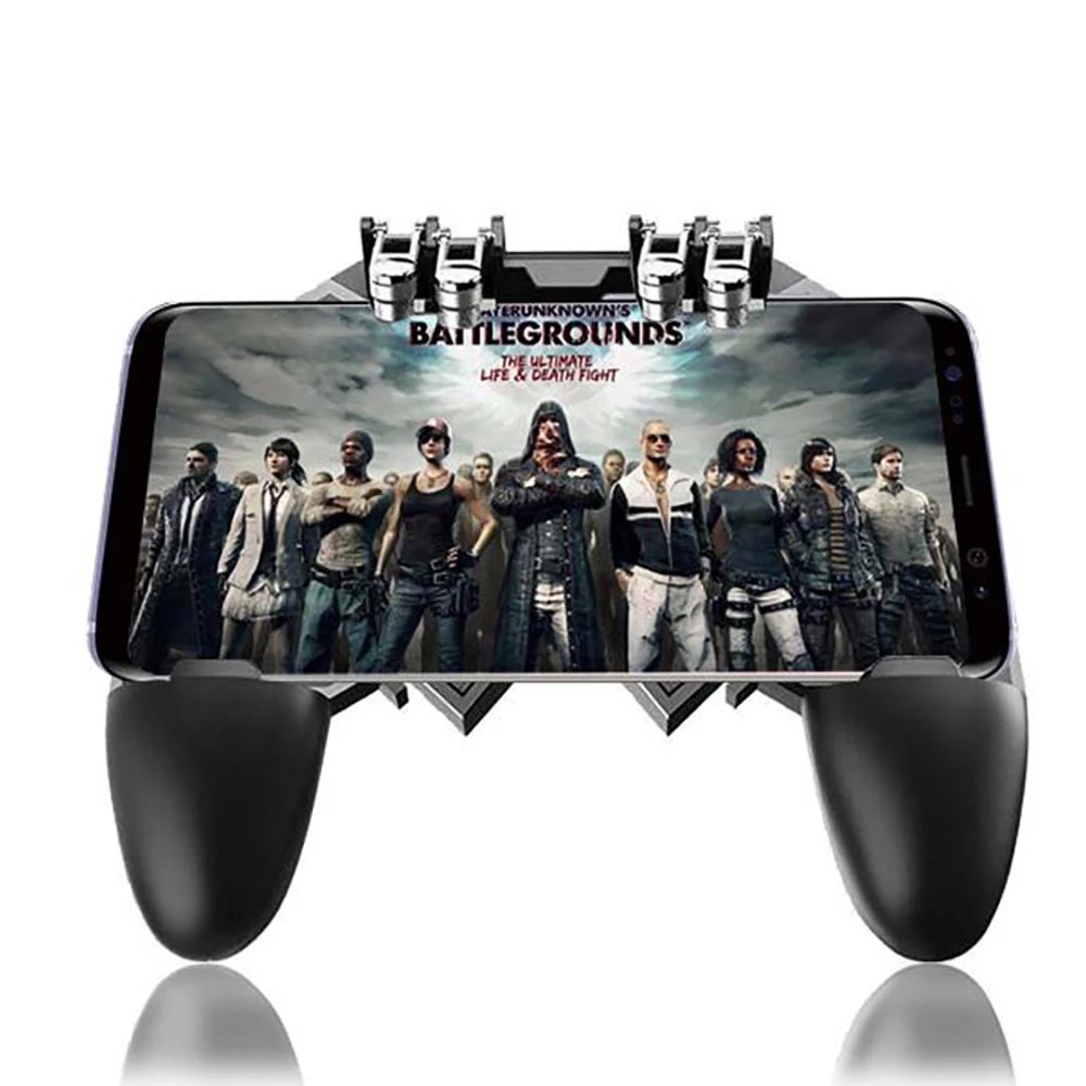 Новый телефон геймпад AK66 шесть пальцев триггеры Pubg металлическая кнопка пуска