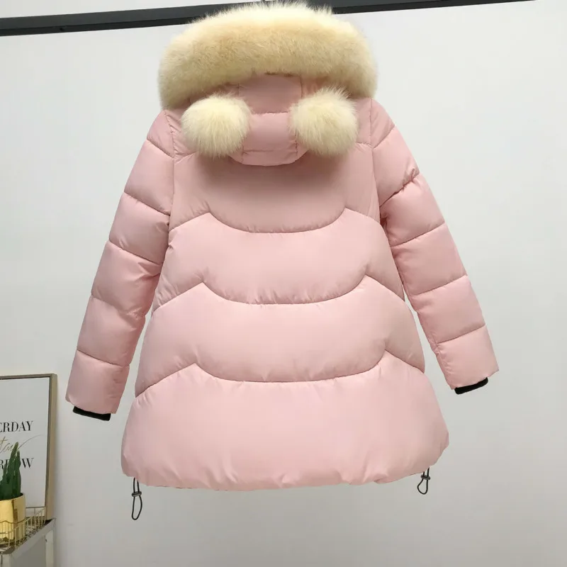 Женская куртка с подкладкой из хлопка новинка 2020 Свободное пальто утолщенное