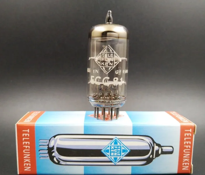 Telefunken ECC81/12AT7/ECC801S/CV455/E81CC трубка пара Три слюды