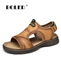 new classics style men sandals outdoor walking summer shoes anti slippery beach shoes men comfort casual shoes