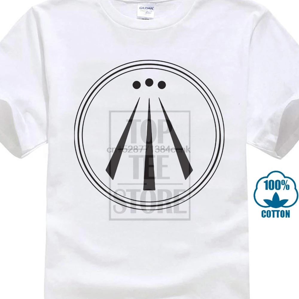 Druid Awen Symbol Мужская футболка знак масонской свободная каменная кладка жрец Gaelic
