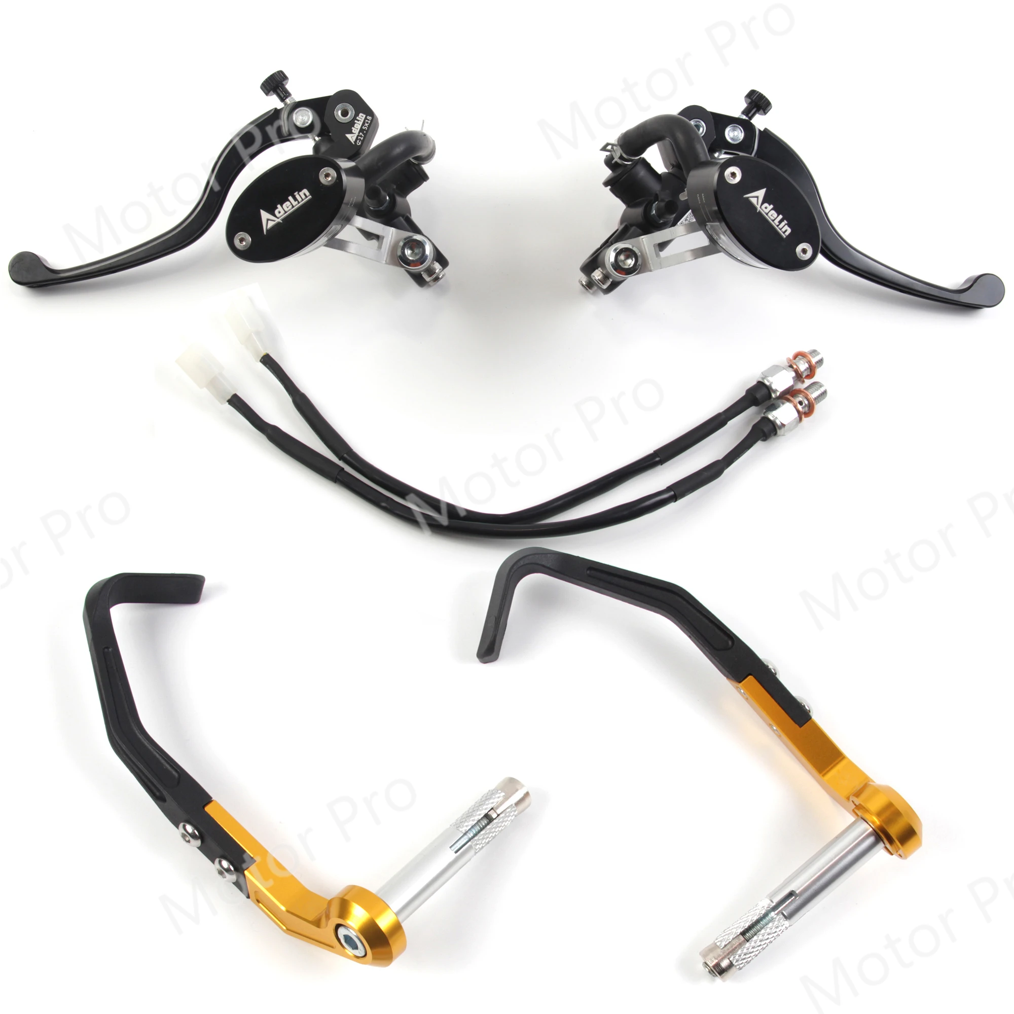 Универсальная установка 22 мм рычаг тормозного насоса мотоцикла Рычаги Сцепления