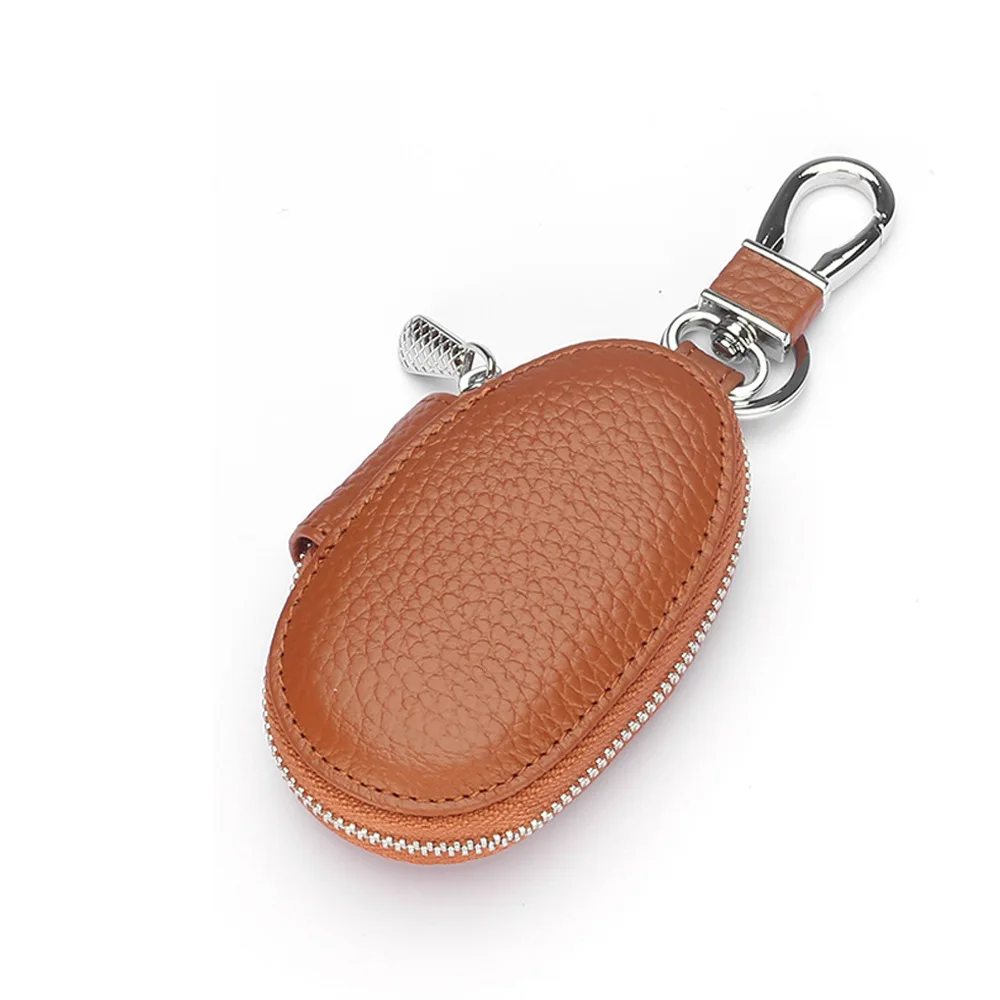 Новый Кошелек для автомобильных ключей на молнии мужчин и женщин органайзер из
