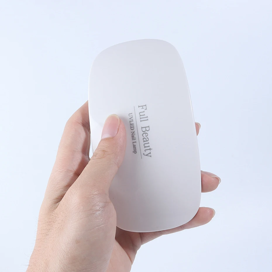 9 Вт маленькая светодиодная УФ-лампа Сушилка для ногтей отверждение всех