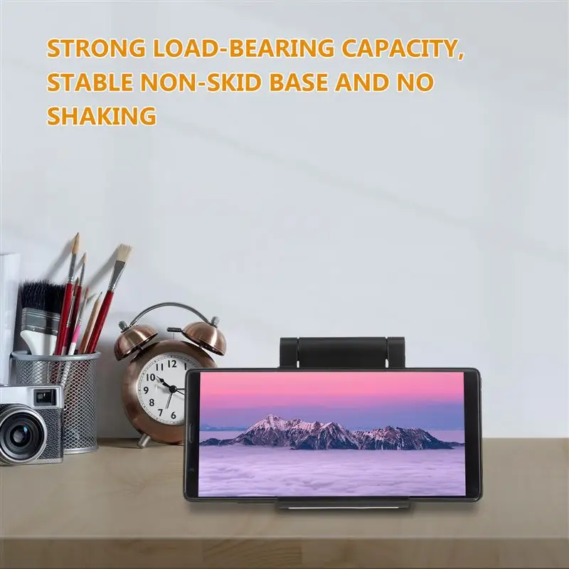 

Phone Holder Stand Mobile Smartphone Support Tablet Stand for iPhone Desk Cell Phone Holder Stand Portable Mobile Holder
