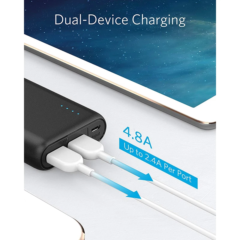 Портативное зарядное устройство Anker Power Core 20100 мАч ультрамощный внешний