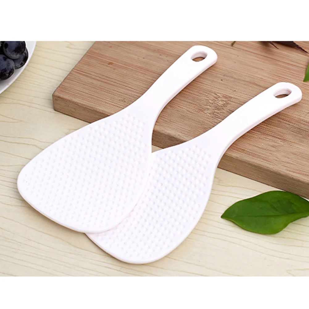 Arbor Home MXY Rice Paddle Rice Spatula Non stick White Rice Scooper Rice Serving Spoons Kitchen Cooking Flatware Utensil Tool 