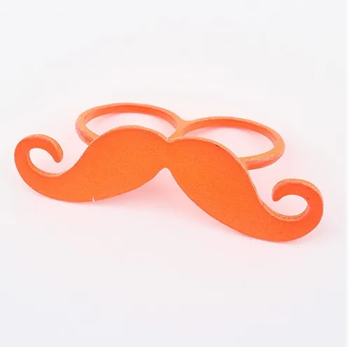 4 цвета мультфильм милый для ролевых игр с рисунком усов два пальца двойное