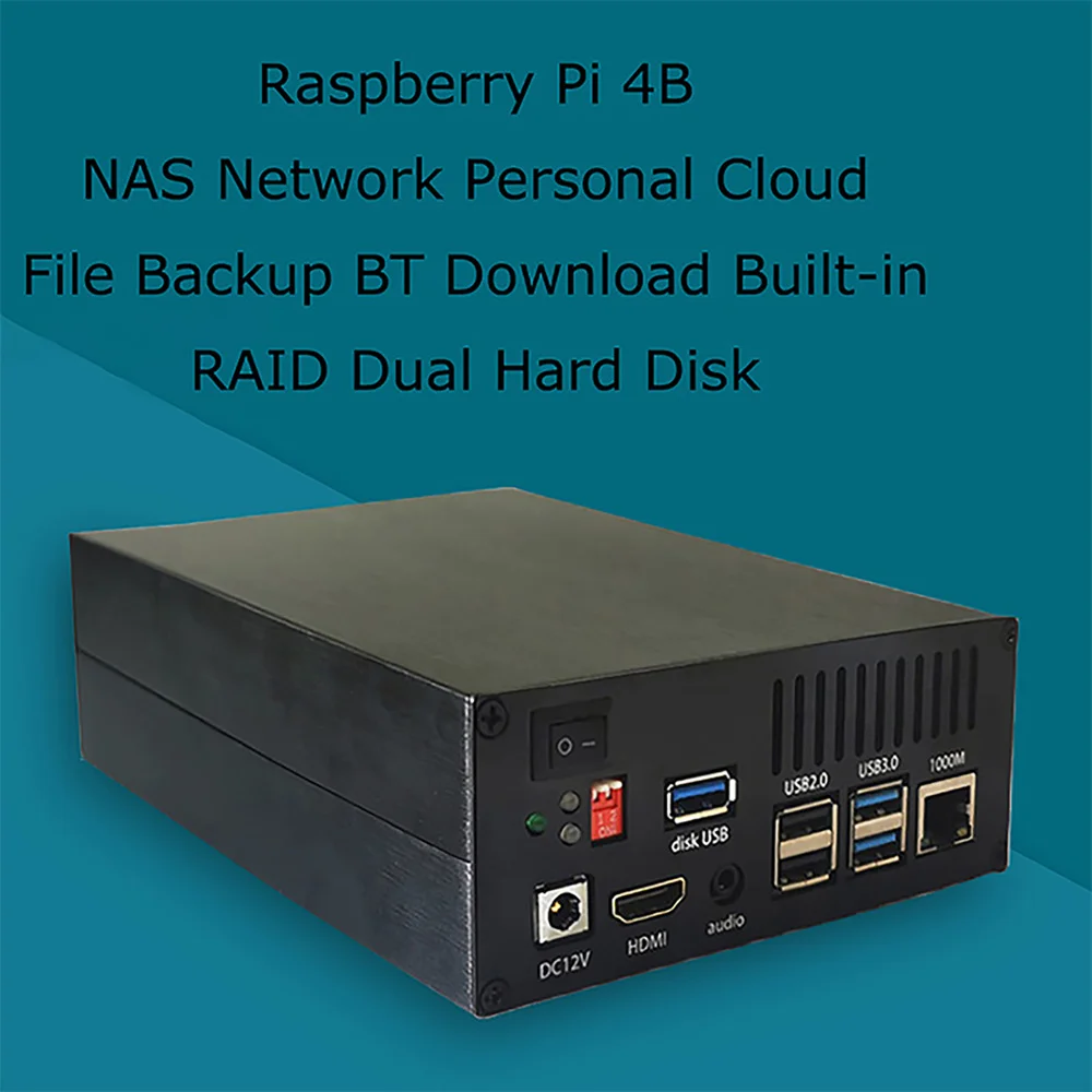 Металлический чехол для Raspberry Pi 4B |