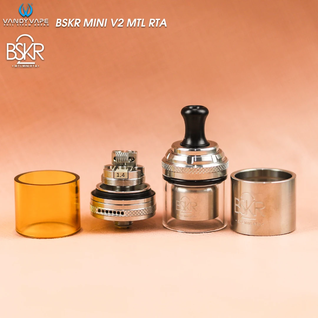 Оригинальный обслуживаемый бак Vandy Vape Berserker Mini V2 MTL RTA Tank 2/2 5 мл 22 мм для электронной