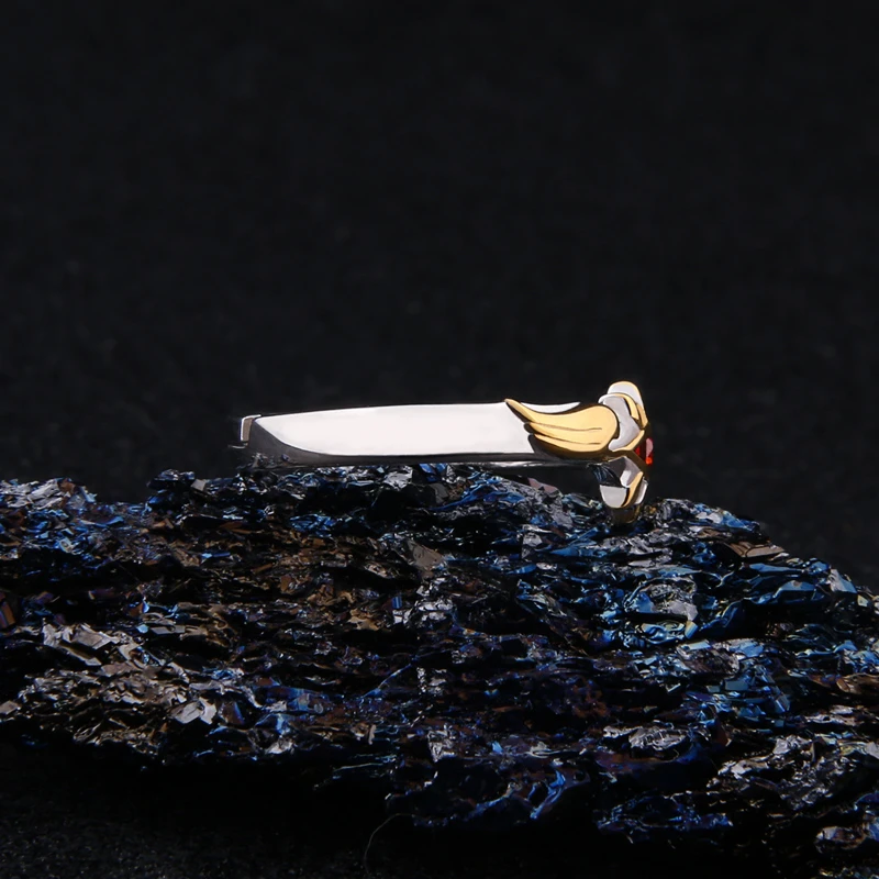 Аниме S925 серебро Code Geass Lelouch vi Британия королевской короны глаз кольцо Косплэй