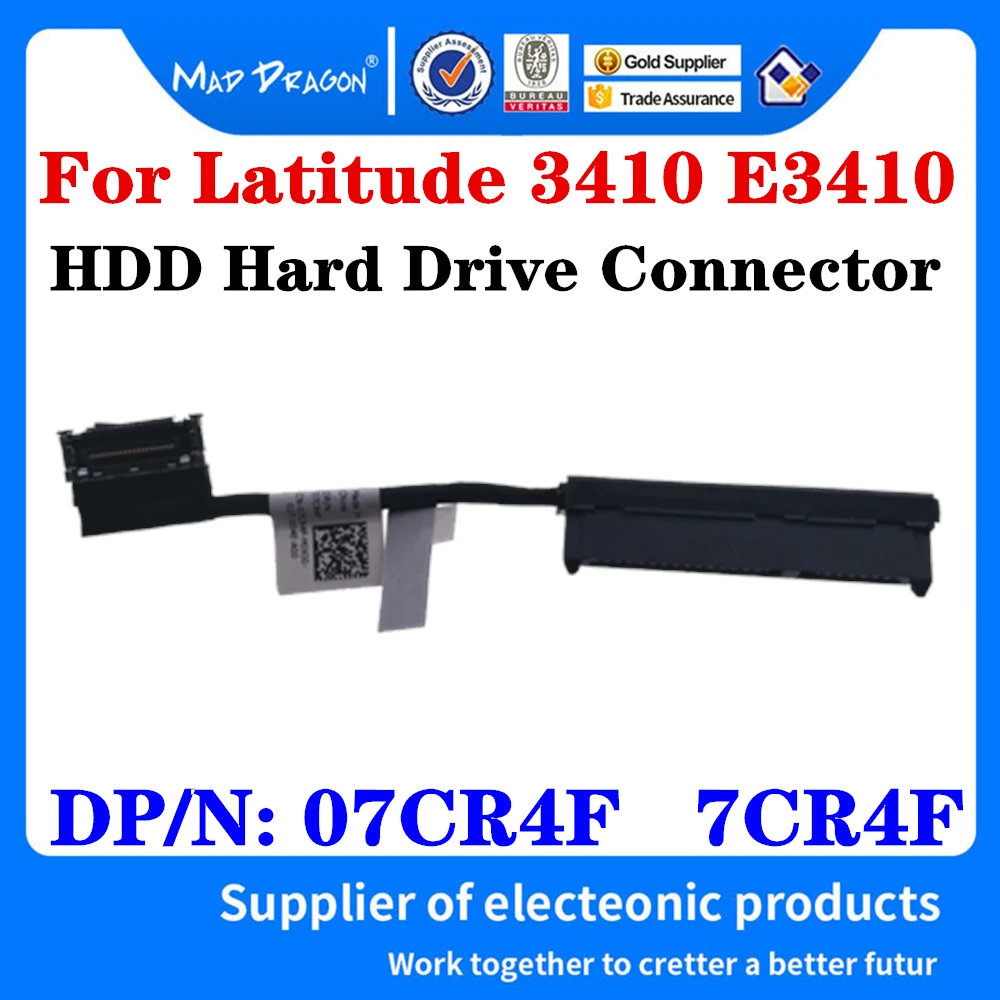 

Новый оригинальный 07CR4F 7CR4F 450.0KA04.0011 для ноутбука Dell Latitude 3410 E3410 SATA HDD SSD жесткий диск адаптер Соединительный кабель