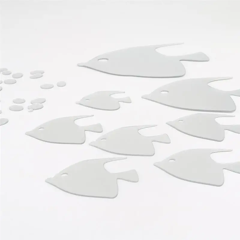 

Removable Sea Fish Bubble Wall Sticker 3D Mirror Stickers Mural DIY Decal Home Decor Art Removable Wedding Decoration Kids Room