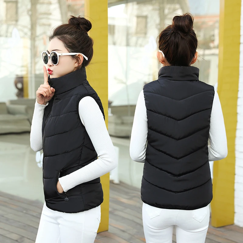 Женская куртка жилет внесезонная Акция осень и зима хлопковый Женское хлопковое