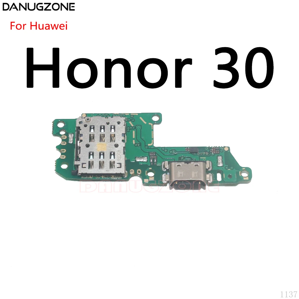 Док-станция с USB-разъемом для зарядки Huawei Honor 30 Lite Pro 30S |