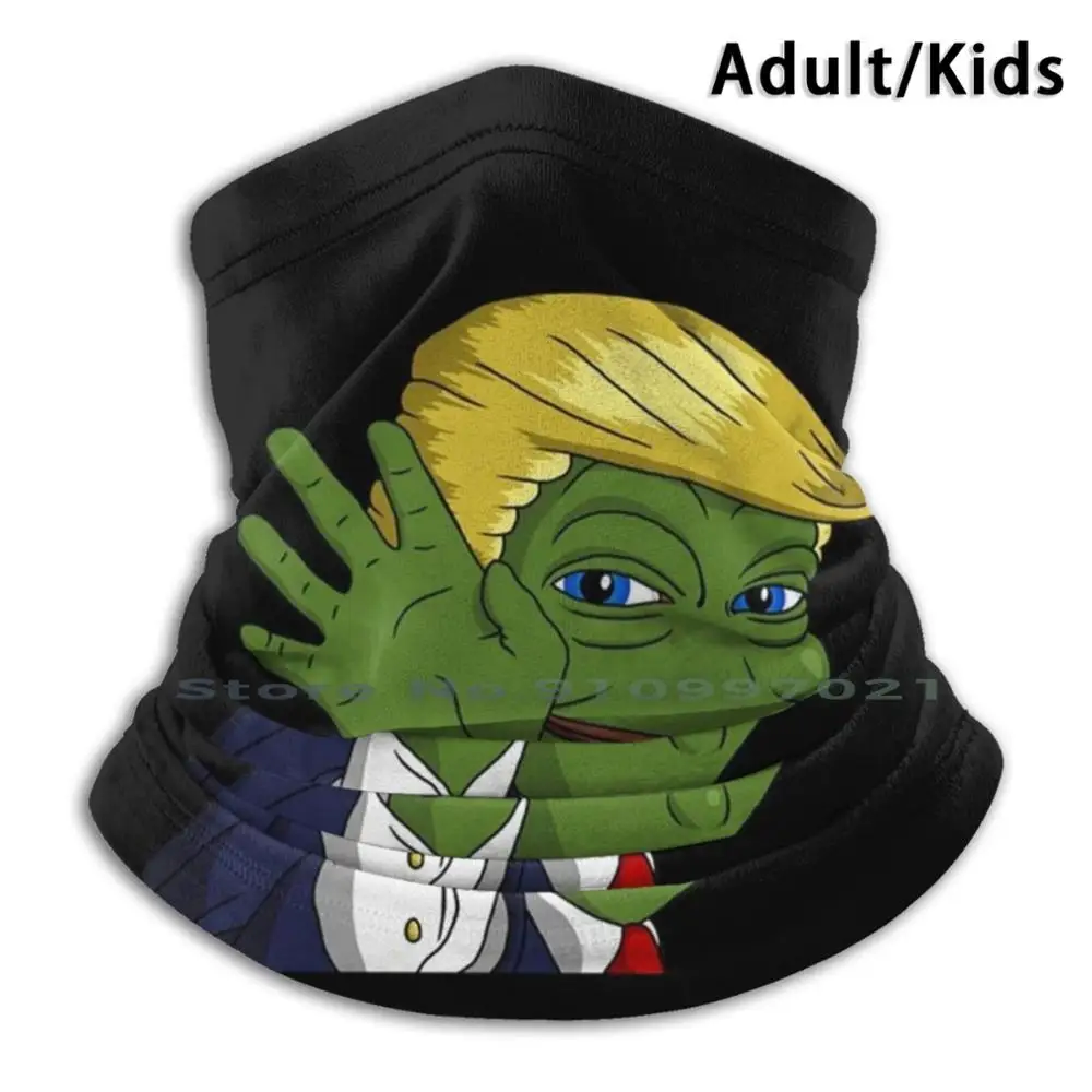 

The Frog Meme Trump Scarf Mask Neck Warmer Face Wraps Foulard Bandana Mascarillas The Frog Meme Funny Laptop Tumblr Artsy