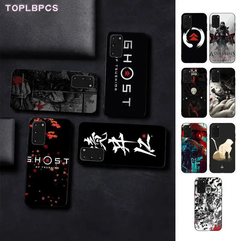 TOPLBPCS ghost of tsushima роскошный уникальный чехол для телефона Samsung S6 S10 5G S7 EDGE S8 S9 S20 PLUS