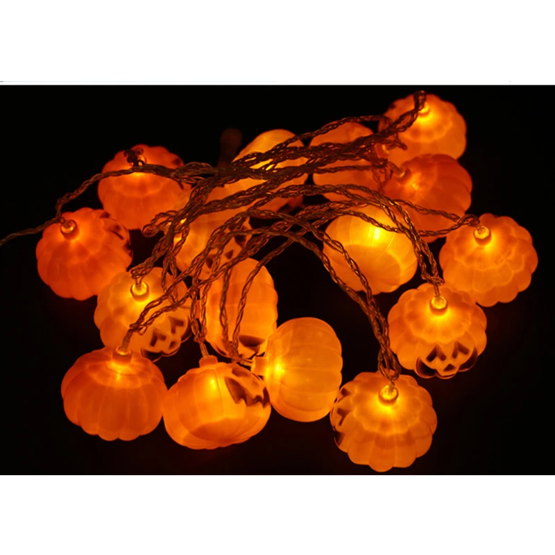 Новинка 2019 светодиодная гирлянда в виде тыквы на Хэллоуин 1 5/3 м 10/20