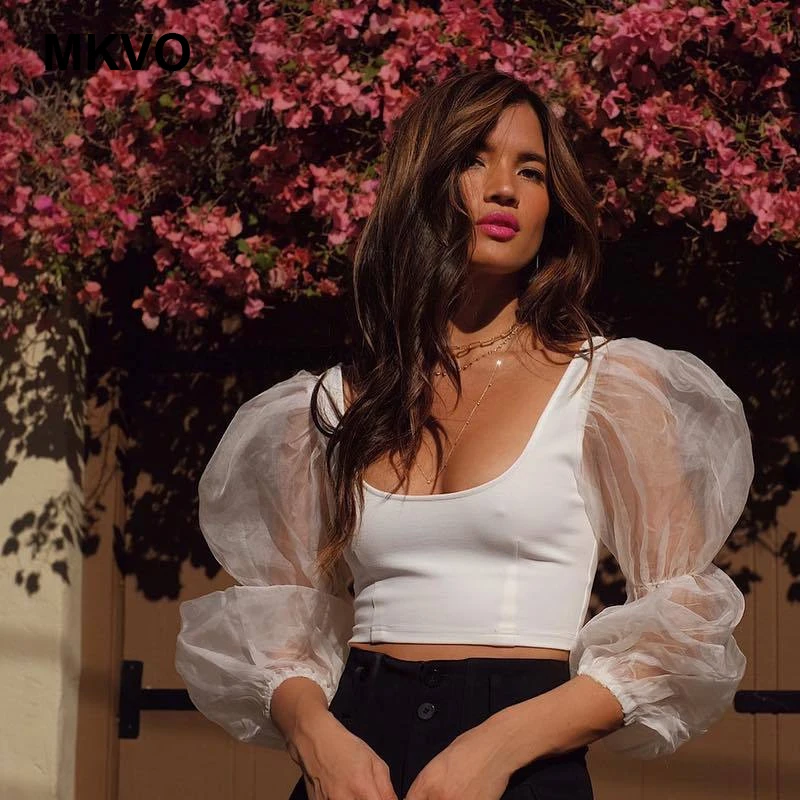 Футболка с длинным рукавом белая облегающая футболка круглым вырезом и