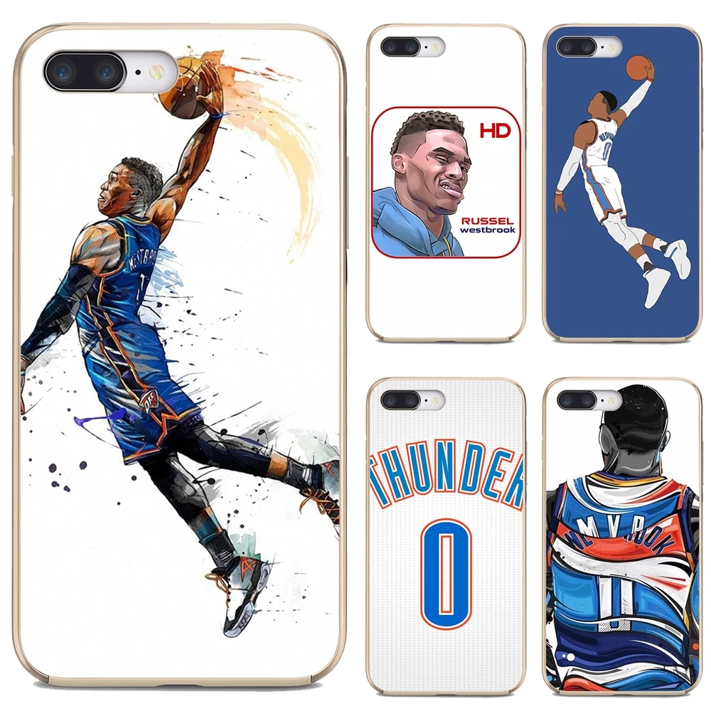 Силиконовый мешок чехол basketball Russell Westbrook 0 для Xiaomi poco X3 nfc F2 Pro M3 Mi 5X 6X Max Mix 1 2 2S 3 Mi5 Mi6 Mi3
