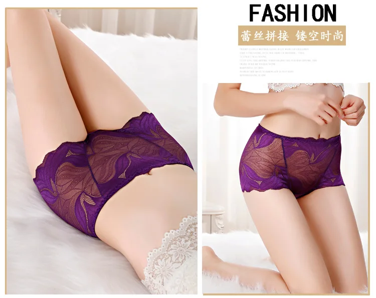 Ropa interior femenina трусики сексуальное женское нижнее белье плюс размер 5XL кружевные цветочные прозрачные полые женские трусики