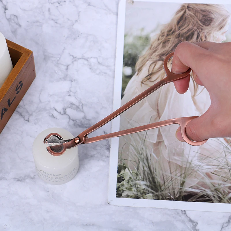 18 см инструмент для ухода за фитилем из нержавеющей стали крючок стрижки