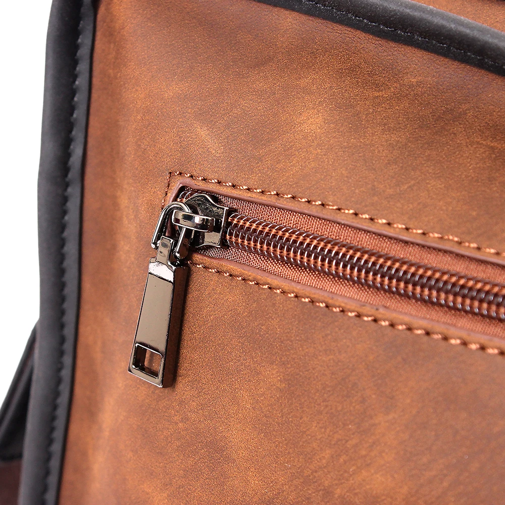 Модные стильные мужские сумки мессенджеры винтажная сумка из искусственной кожи