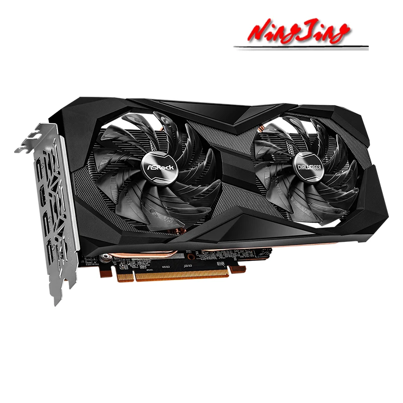 Новая Материнская плата ASROCK AMD Radeon RX 6600 Challenger D 8 Гб GDDR6 128 бит HDMI DP поддержка Intel |