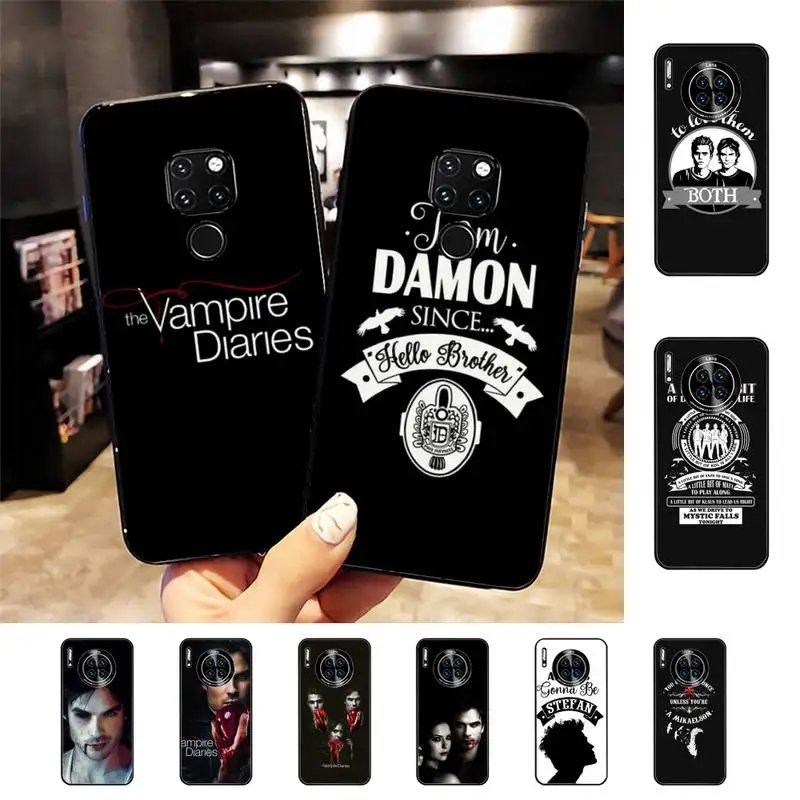 

The Vampire Diaries Phone Case For Huawei Nova3I 3E mate20lite 20Pro 10lite Luxury funda case