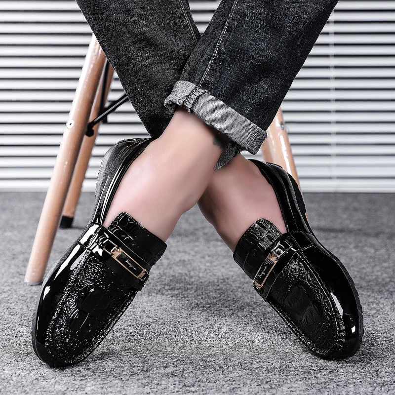 Men shoes loafers casual slip-on male driving moccasins breathable comfy outdoor walking flats non-slip leisure classic | Обувь