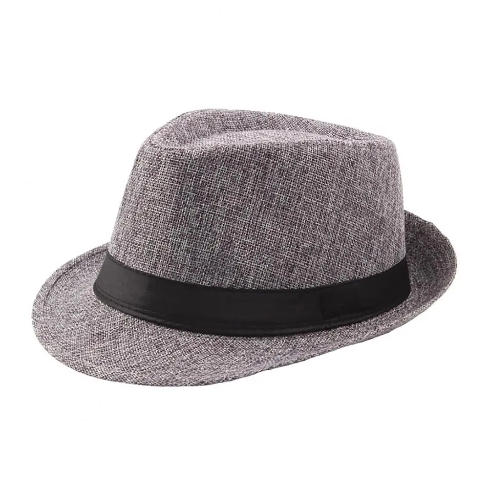 

Fedoras Elegant Braided Wide Brim UV Protection Panama Hat Fashion Accessories Men Women Simple Jazz Cap Hats Feminino Gorra