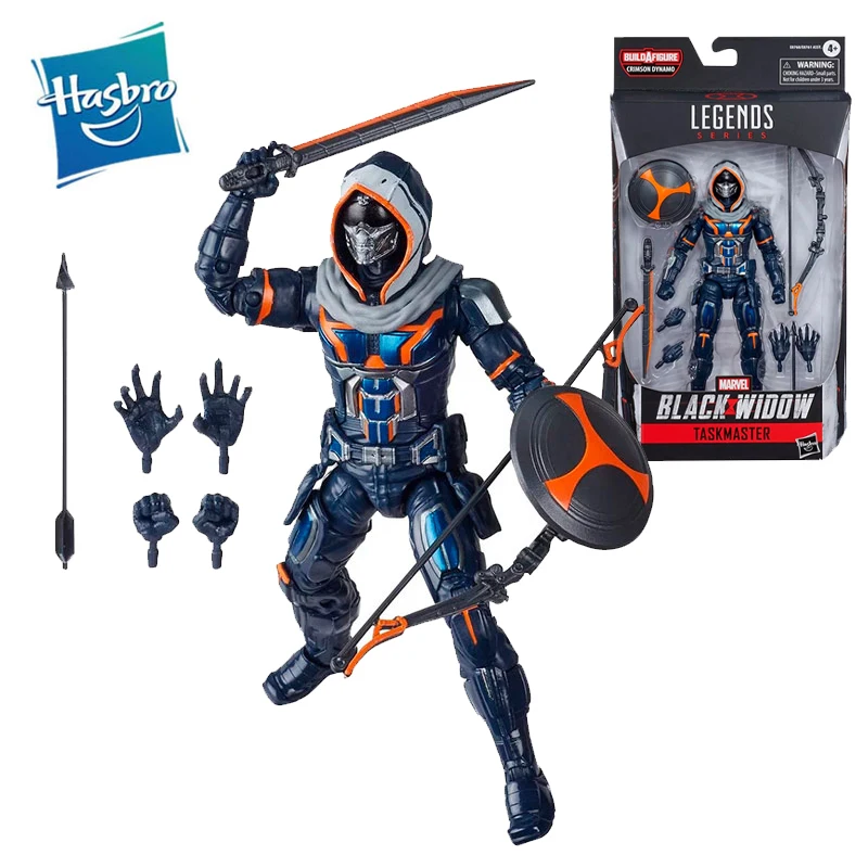 

6 Inch Hasbro Marvel Legends Series Avengers Black Widow Taskmaster Pvc Anime Action Figures Model Collection Toys Birthday Gift