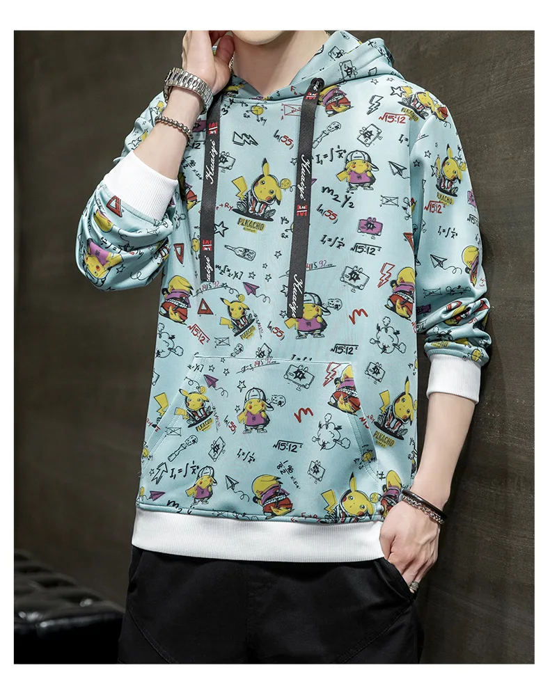 

Net red men's 2020 sweater autumn new European and American long sleeve men's Hoodie student sportswear Pullover
