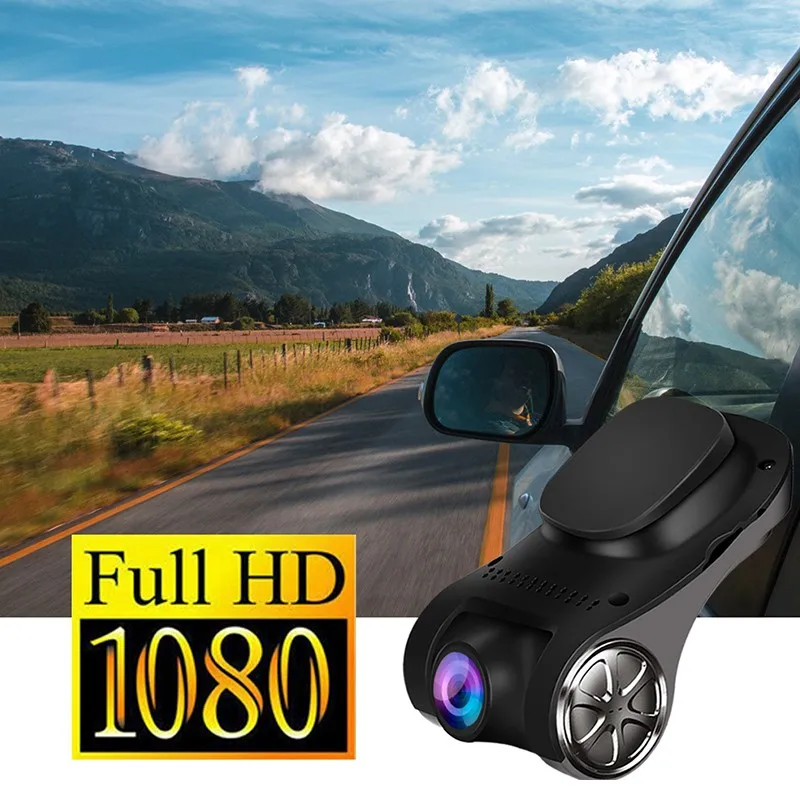 Автомобильный видеорегистратор U6 Android USB ADAS 1080P Full HD ночное видение циклическая
