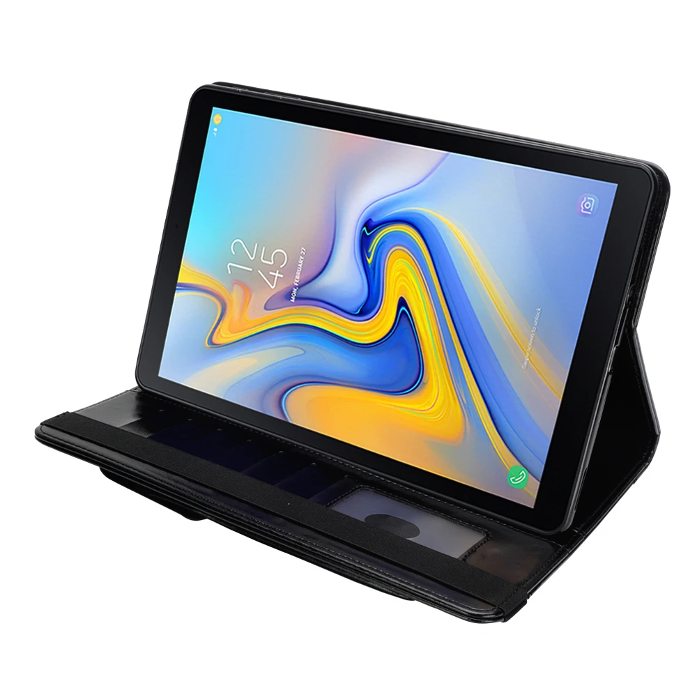Роскошный чехол кошелек из искусственной кожи с отделением для карт Samsung Galaxy Tab A 10