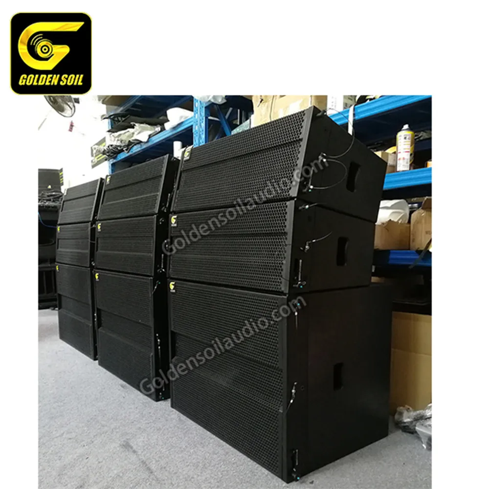 Goldenground Audio LA-208 двойной 8-дюймовый линейный динамик активный усилитель