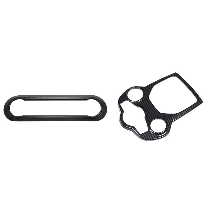 

Для Alfa Romeo Giulia Stelvio 2016-2018 Центральная Регулировка кондиционирования воздуха рамка отделка и центральная консоль отделка автомобильные дета...