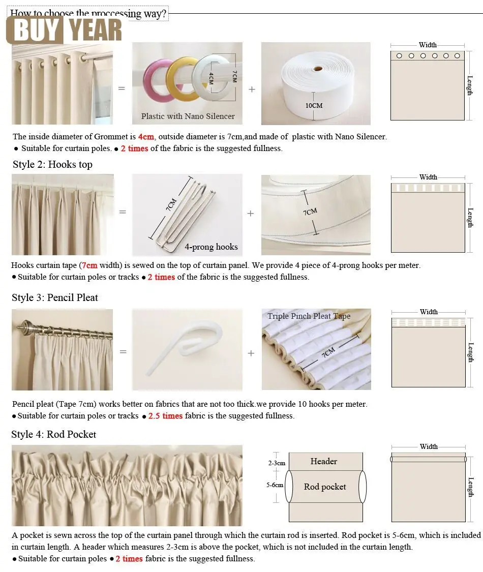 

European and American luxury high quality elegant beige chenille embroidered blackout curtains for living room windows bedroom