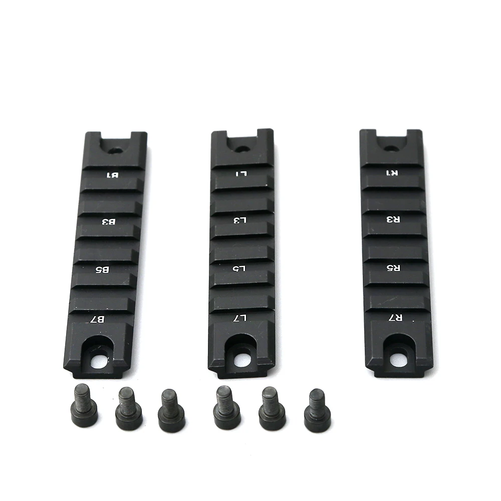 Тактическое крепление для планки Вивера Пикатинни Hornt стандартное 3 шт. 20 мм