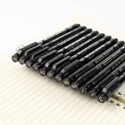 12 размеров, черная ручка Pigma micron, водостойкая ручка для рисования, ручка для рисования скетчей, ручка для рисования, подводка для рисования, мультяшная ручка для подписей