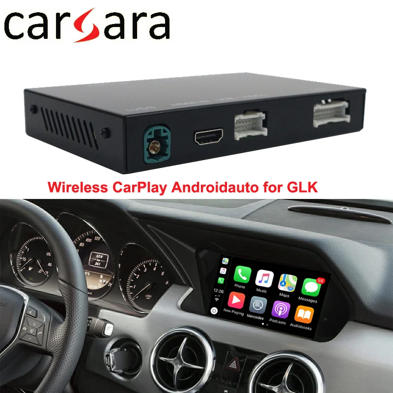 Verkauf Drahtlose CarPlay Adapter BOX Für Merce Des GLK Androidauto Decoder Spiegel Link AirPlay Auto Spielen Auto Kit Interface Nachrüstung
