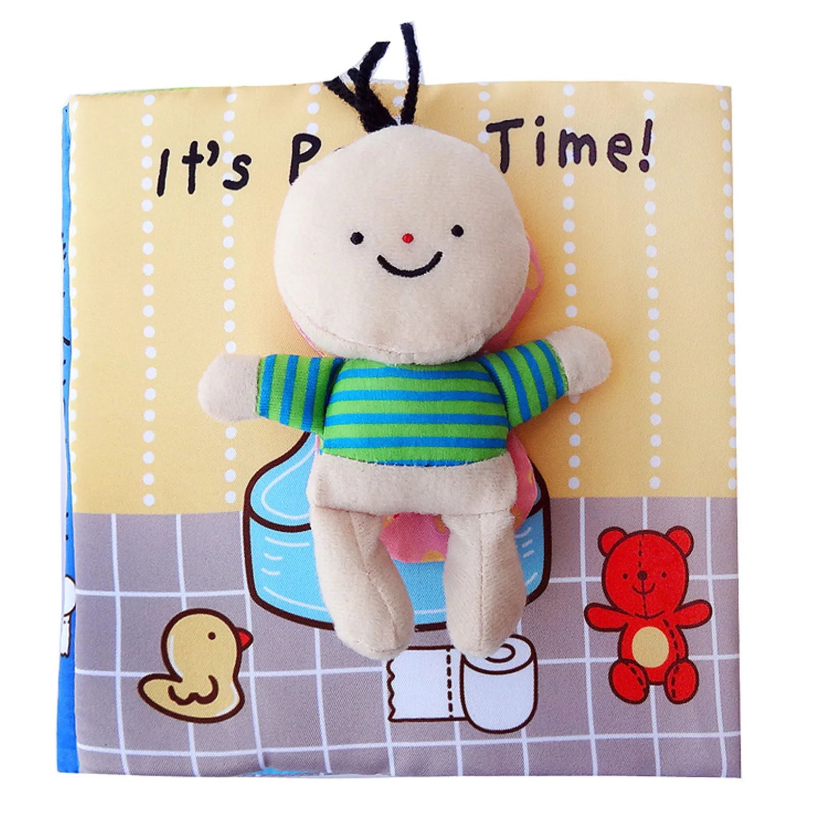 

Durable Baby Book Toy ChildrenS Hands-On Ability Bringing Much Fun Same Time Fabric Book Cute Interesting Durable Baby Book Toy