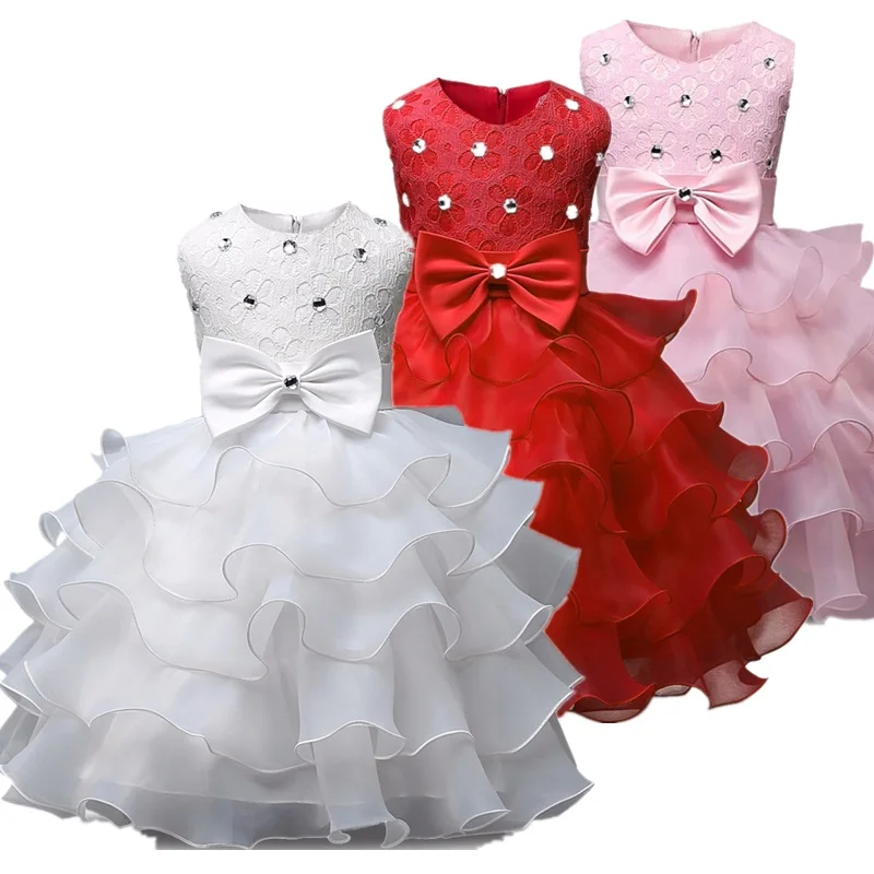 Брендовая одежда для крещения маленьких девочек платье на крестины