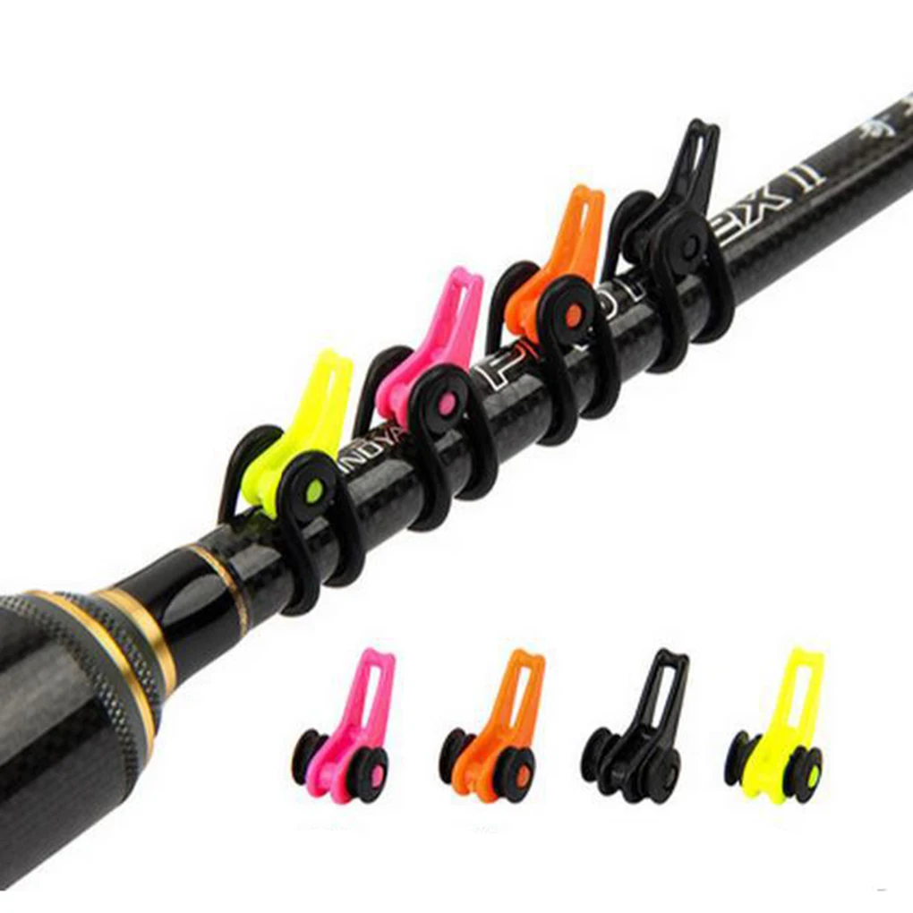 5 шт./лот пластиковый держатель для рыболовных крючков мини-держатель удочки