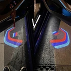 2X светодиодные лампы, проектор для двери автомобиля, лампы для BMW E90 E92 M3 E60 E61 E65 F01 F02 F10 F30 F48 G30 G38 X1 X2 X3 X4 X5 X6 X7 M