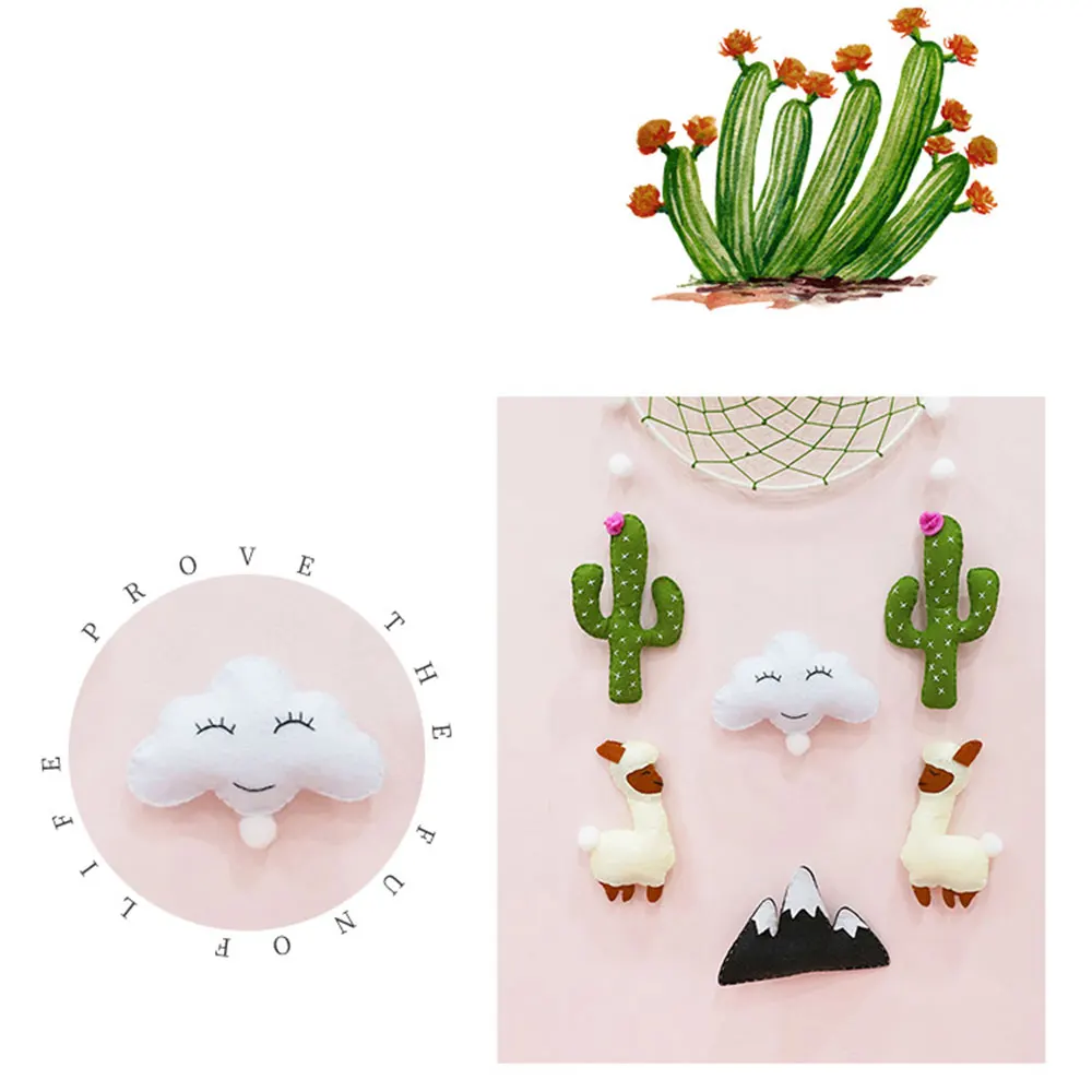 Набор для творчества из нетканого материала Ловец снов изготовления фетра