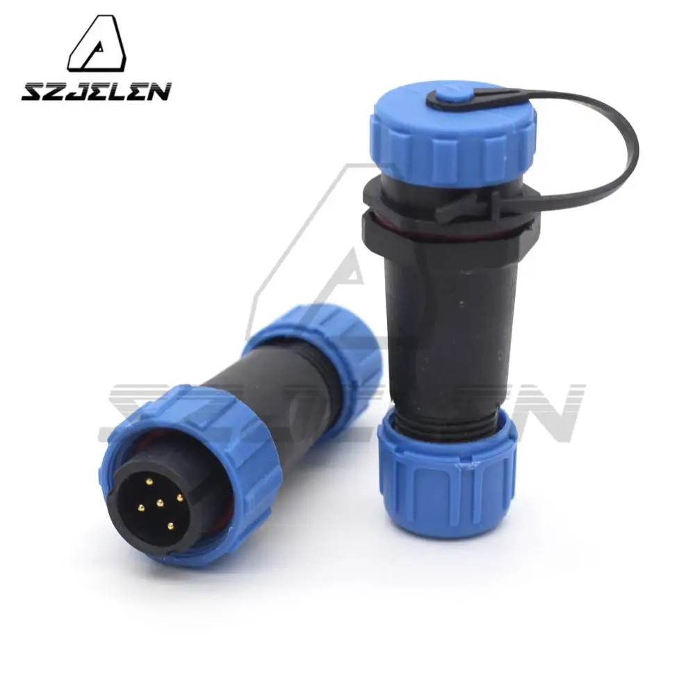 SP13 водонепроницаемый провод к проводу разъем 5 pin Электрический кабель питания LED